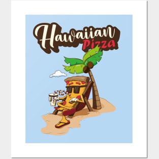 Hawaiian Pizza Posters and Art
